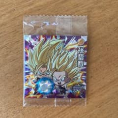 ドラゴンボール超戦士シールウエハース W7-22 孫悟飯 親子かめはめ波