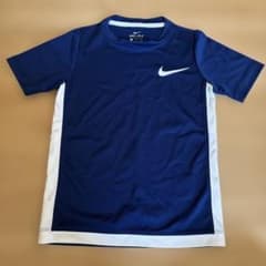NIKE DRI-FIT キッズ Tシャツ ネイビー 130