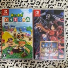 ワンピース 海賊無双4 & あつまれどうぶつの森のサムネイル