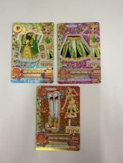 アイカツ イエローパレードコーデ 3枚セットのサムネイル