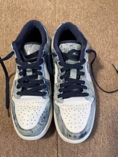 Air Jordan スニーカー ホワイト/デニムのサムネイル