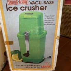 Swing-A-Way Vacu-Base Ice Crusher 1960年代 Swing-A-Way Vacu-Base Ice Crusher 1960年代 - メルカリ