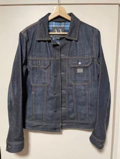 Armani Exchange ダークブルーデニムジャケットのサムネイル