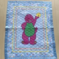 【セール】Barney バーニー ベビーブランケット 未使用品 レア！