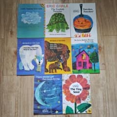 Eric Carle 絵本 8冊セット 英語絵本のサムネイル