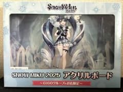 GiGO限定　Snow Miku　新品未開封　2025 初音ミク　アクリルボード