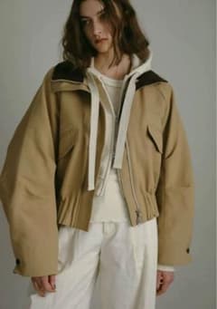 RIELLE RICHE リエルリッシェStand Collar Blouson - メルカリ