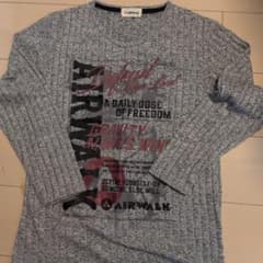 AIRWALK 長袖カットソー グレー 150