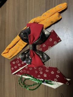 和装 髪飾り かんざし リボン 3点セットのサムネイル