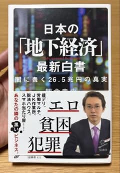 サイン入※日本の「地下経済」最新白書 闇に蠢く26.5兆円の真実 / 門倉貴史のサムネイル
