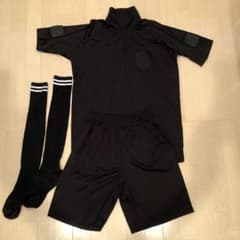 サッカー審判服　3点セットのサムネイル