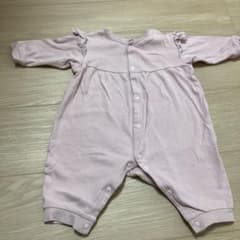 ベビー ロンパース カバーオール ピンク 70cmのサムネイル
