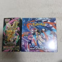 ポケットモンスターニンジャスピナーハイクラスパックメガドリームexBOXセットのサムネイル