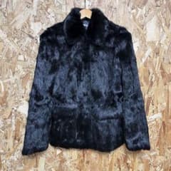 en prive ラビットファー コート 毛皮 インタープラネット - メルカリ