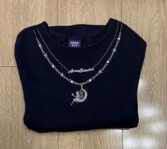 アナスイミニ ネックレス刺繍ワンピース 130cmのサムネイル