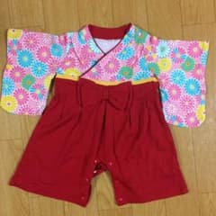 きんクマ様専用☆袴ロンパース70のサムネイル