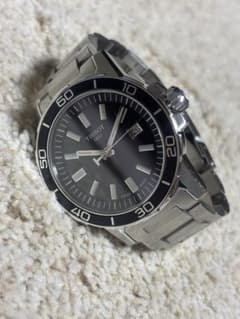 コ*チ様 【美品】TISSOT クォーツ 腕時計 ブラック スーパースポーツ 