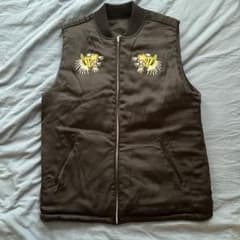 XLARGE 虎刺繍 リバーシブル ベスト m45170363563_1.jpg?1780738995