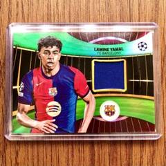 ヤマル・本人着用 】2024-25 Topps バルセロナ ジャージ /99