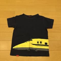 ドクターイエロー 半袖Tシャツ ネイビー4Aサイズのサムネイル