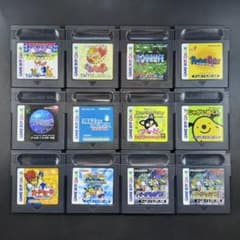 GB ゲームボーイカラー ソフトセット 12本まとめ - メルカリ