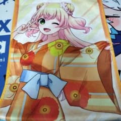 ホロライブ 極楽湯コラボ タオル 桃鈴ねねのサムネイル
