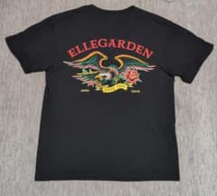 ELLEGARDEN Tシャツ イーグル　ブラック Mサイズのサムネイル