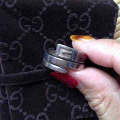 まささん専用  GUCCI正規店購入(*^^*)スネークリング 16号 傷有りのサムネイル