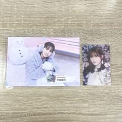 櫻坂46 中嶋優月 ユニエアポストカード、サクコレ参加賞シール - メルカリ