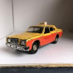 当時物ヨネザワのミニカー未使用品☆ニュークラウンロイヤルサルーン ヨネザワのミニカー ダイヤペット『ニュークラウンタクシー