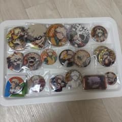 僕のヒーローアカデミア 爆豪勝己 缶バッジ まとめ売り 19個のサムネイル