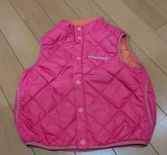 mont-bell リバーシブルダウンベスト 90cmのサムネイル