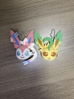 ポケモン ニンフィア リーフィア マスコット キーホルダーのサムネイル