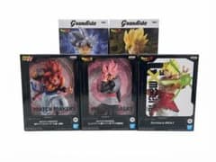 ドラゴンボールフィギュア 5体セット 悟空3 ブロリー ゴジータ ベジット ロゼのサムネイル