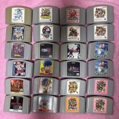 NINTENDO64 ソフト 24本セット まとめ売りのサムネイル