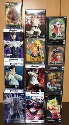 少年ジャンプ系フィギュア12点まとめ売り