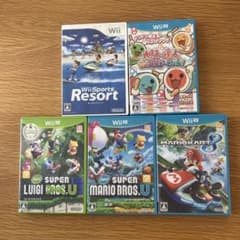 Wii U ソフト 5本セット まとめ売りのサムネイル