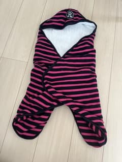 フード付きおくるみ おくるみ　防寒着　新生児　赤ちゃんのサムネイル