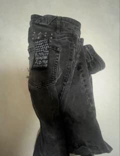 ksubi スキニー 28 ksubi(スビ) / スキニーパンツ/28/コットン/グレー | 古着の販売・通販