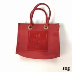 FENDI フェンディ ハンドバッグ レッド レディース ブランド