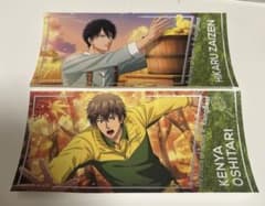新テニスの王子様 ブロマイド 2枚セット 財前光、忍足謙也セット（おまけあり）のサムネイル
