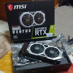 MSI GEFORCE RTX 2070super VENTUS 8Gのサムネイル