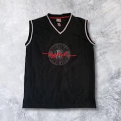 Ruff Ryders ゲームシャツ バスケットボールシャツ ストリート 黒