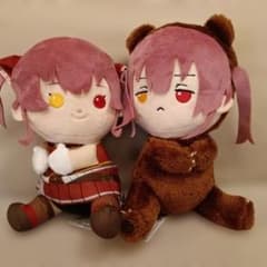 ホロライブ プロダクション　BIGペアぬいぐるみ　〜宝鐘マリン〜　2種セット 2