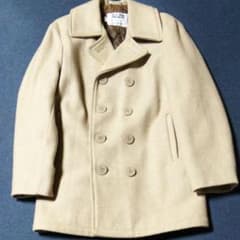 【イチモ～さん専用】ショット カーキ色 ピーコートのサムネイル