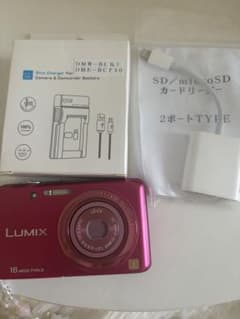 LUMIX DMC-BCF10 ピンク 16MP - メルカリ