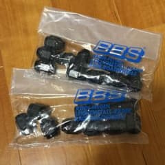 新品未開封 BBS ホイールナット ブラック M12×1.5 20個セットのサムネイル
