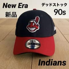 ☆90s☆ニューエラ☆クリーブランド・インディアンス☆ワフーロゴ 