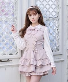 LIZLISA セットアップ ピンク ダブルティアードセットアップのサムネイル