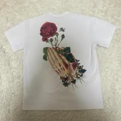 レア コムデギャルソンオム tシャツ バラ 半袖 AD2021 石坂 L - メルカリ